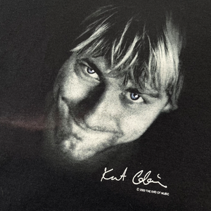 2000's Kurt Cobain T-Shirt (Black)