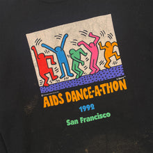 Load image into Gallery viewer, Keith Haring Aids Dance-A-Thon Sweatshirt (Black)