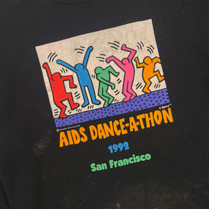 Keith Haring Aids Dance-A-Thon Sweatshirt (Black)