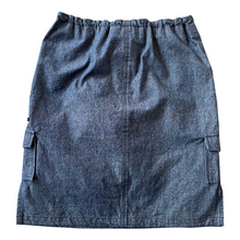 Load image into Gallery viewer, Karl Kani Cargo Skirt (Denim)