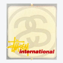Load image into Gallery viewer, Stüssy Flocked Iron-On Patch (Cream)
