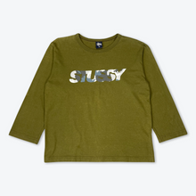 Load image into Gallery viewer, Stüssy Longsleeve T-Shirt (Green)