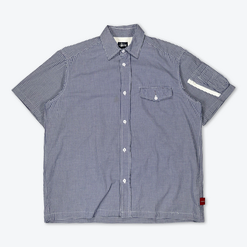 Stüssy Button-Up Shirt (Blue)