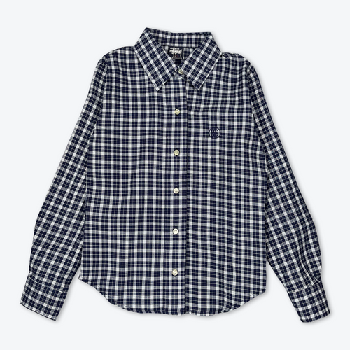 Stüssy Button-Up Shirt (Navy)