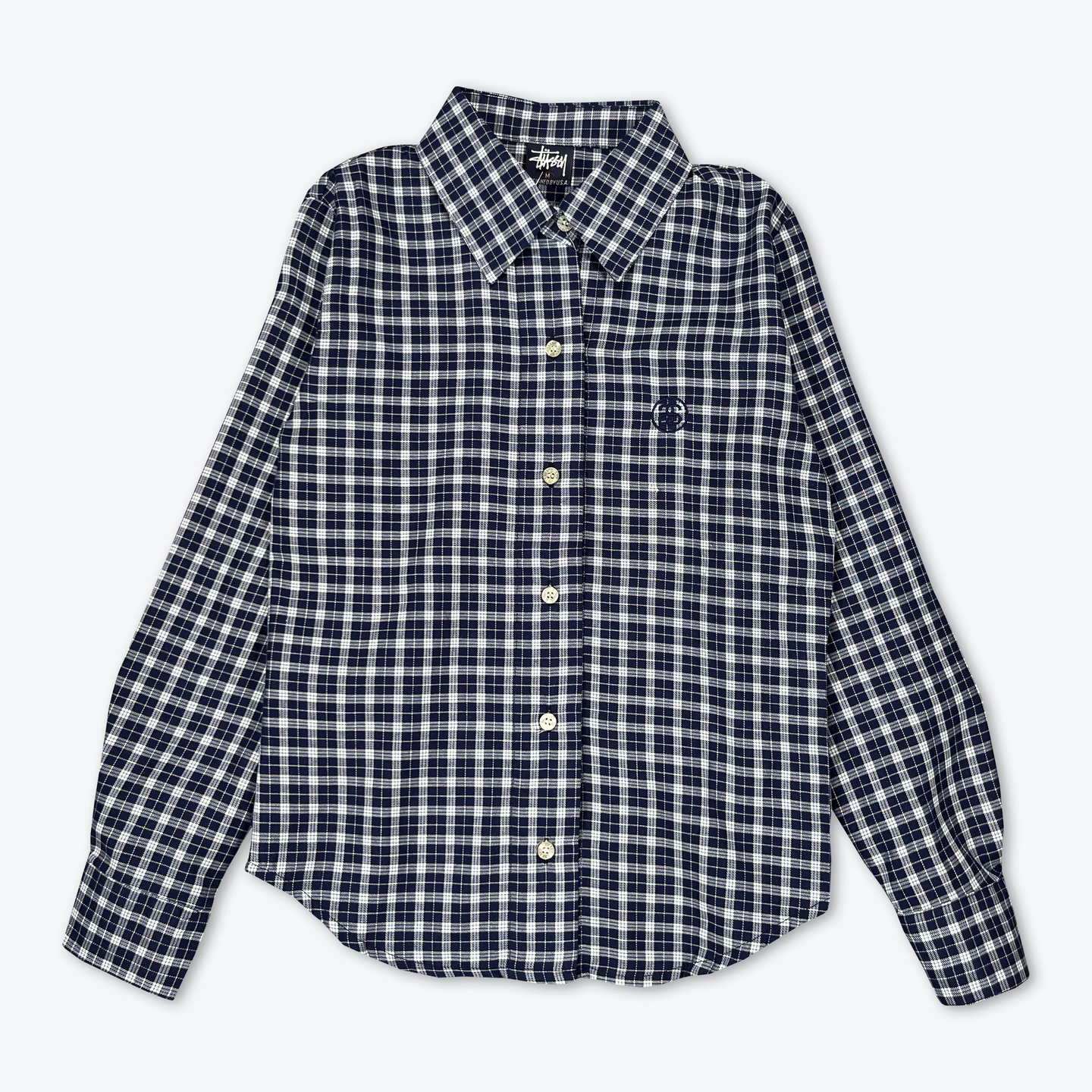 Stüssy Button-Up Shirt (Navy)