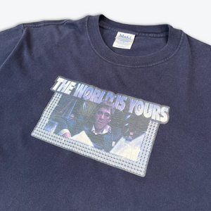 Scarface 'The World Is Yours' T-Shirt (Navy)